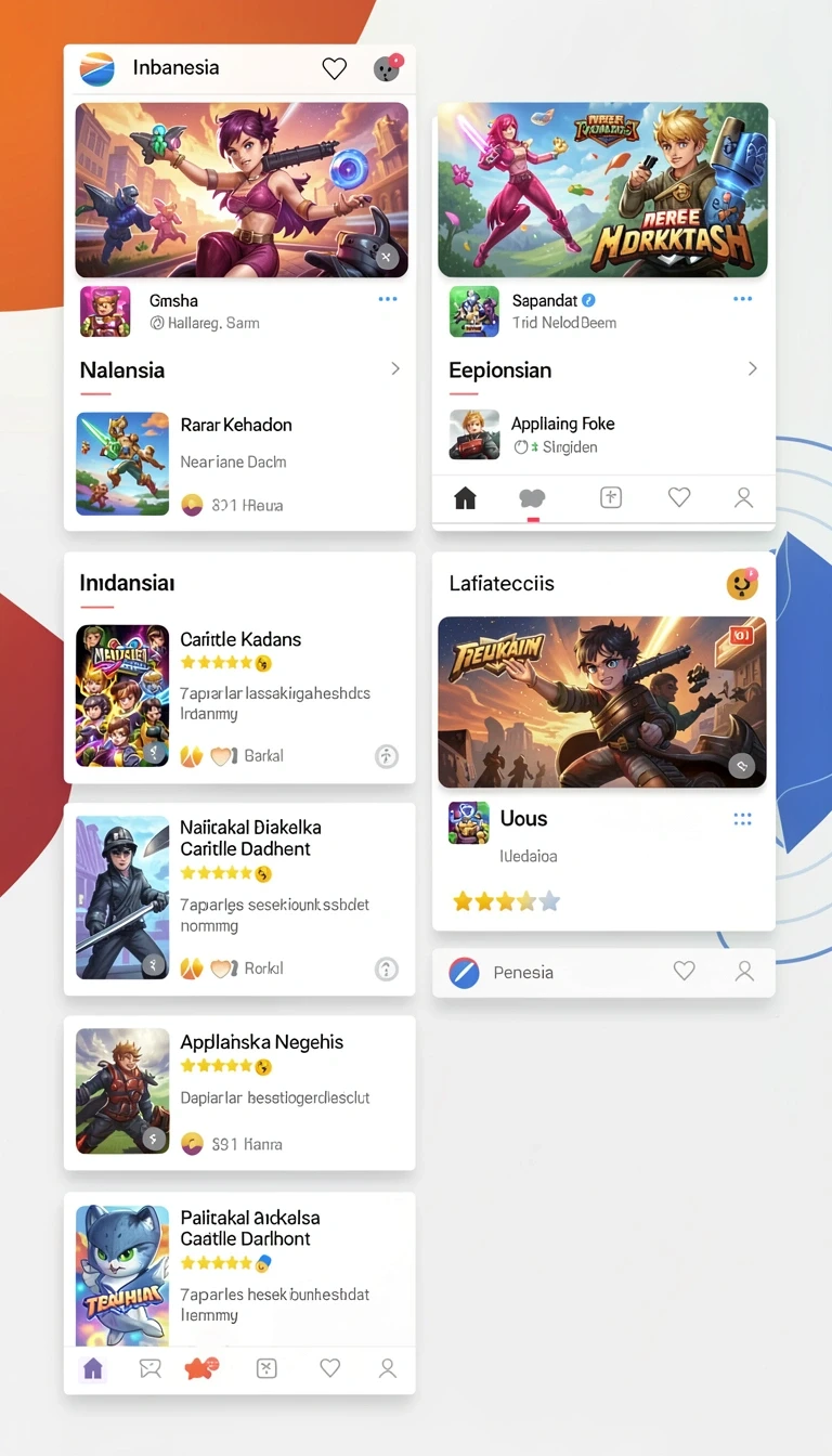 Beragam pilihan permainan menarik dalam aplikasi koplo77 App APK Terbaru.