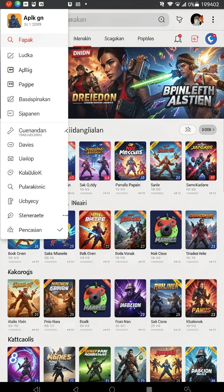 Beragam pilihan permainan menarik dalam aplikasi Review Aplikasi goto77.