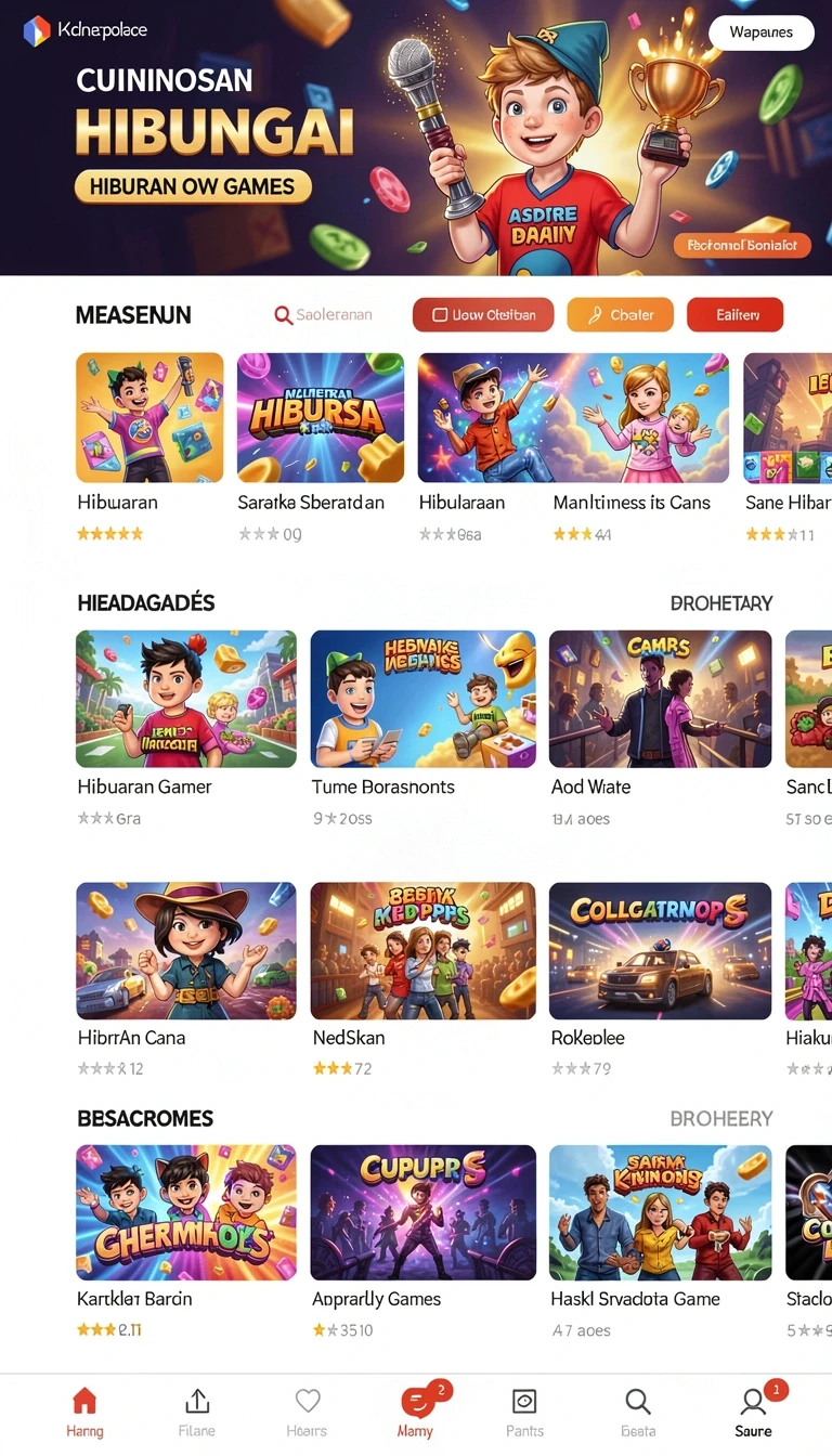 Beragam pilihan permainan menarik dalam aplikasi Download modal777 APK untuk Android.