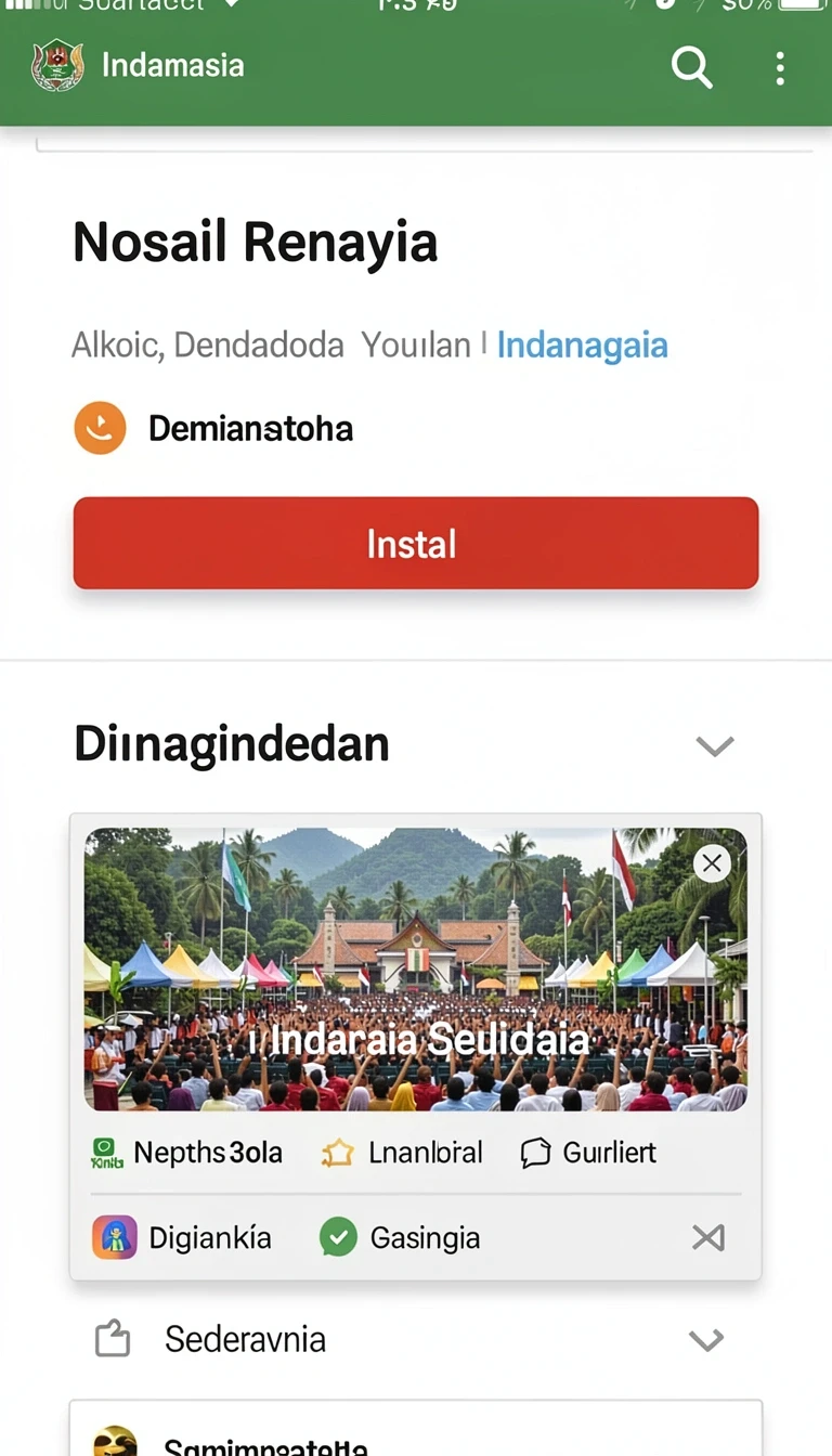 Beragam pilihan permainan menarik dalam aplikasi Download imbaslot APK untuk Android.